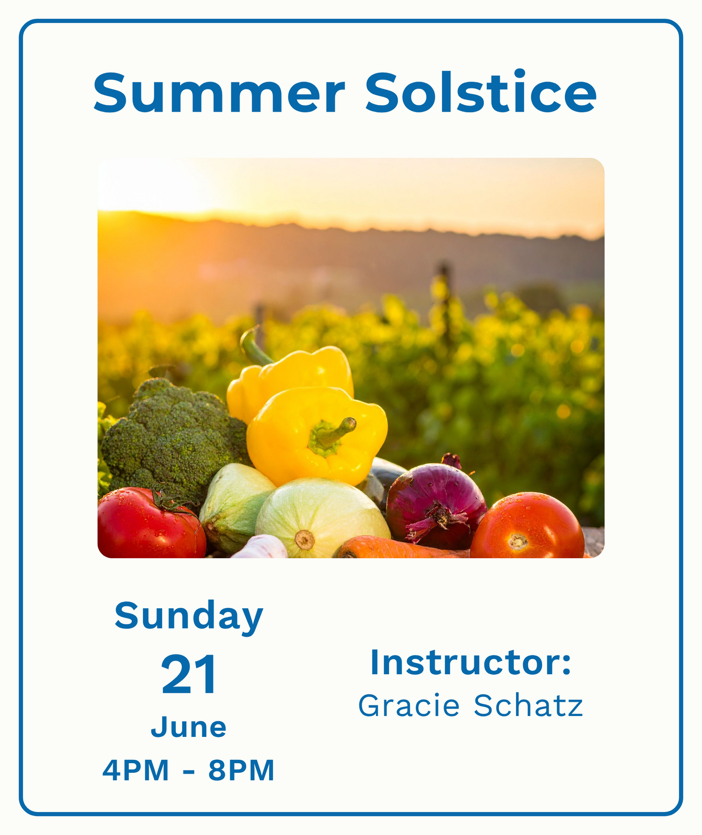Summer Solstice: A Seasonal Vegetarian Feast