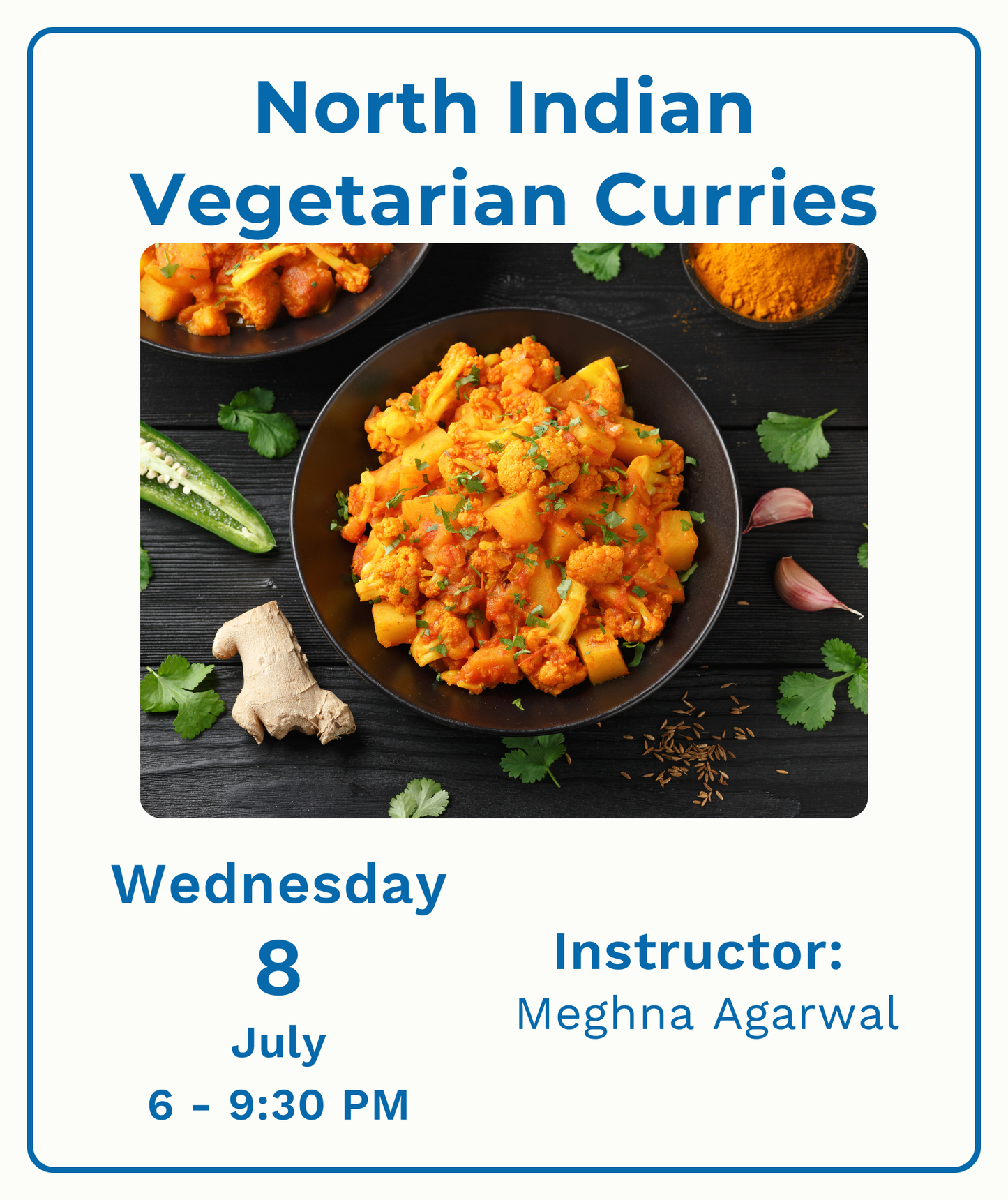 North Indian Vegetarian Curries