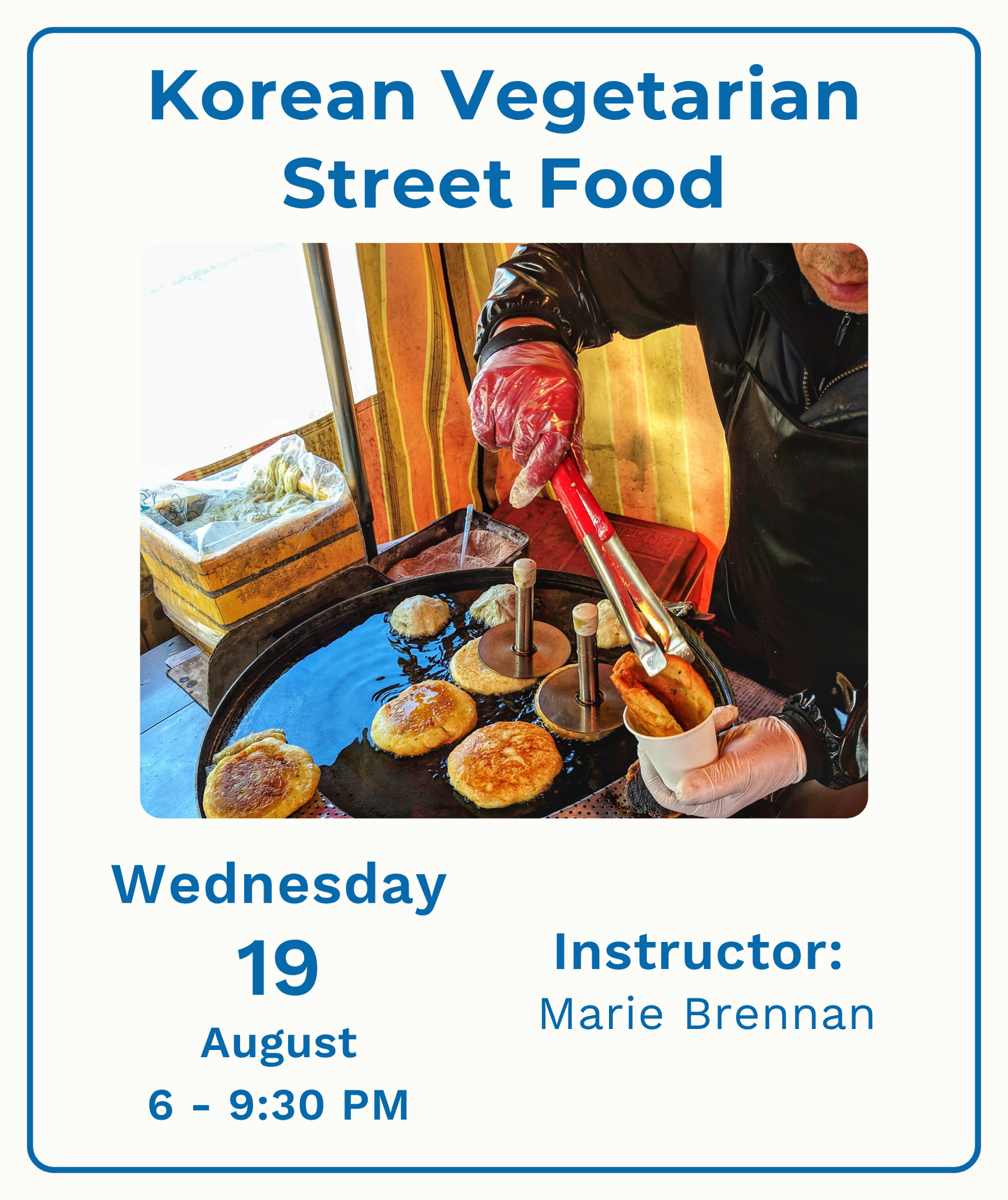 Korean Vegetarian Street Food