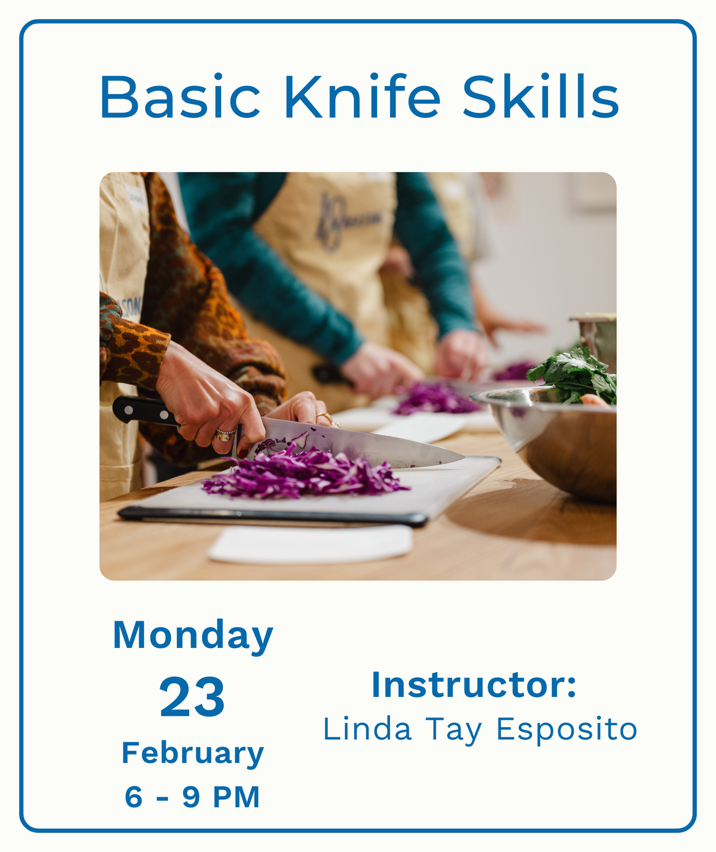 Basic Knife Skills