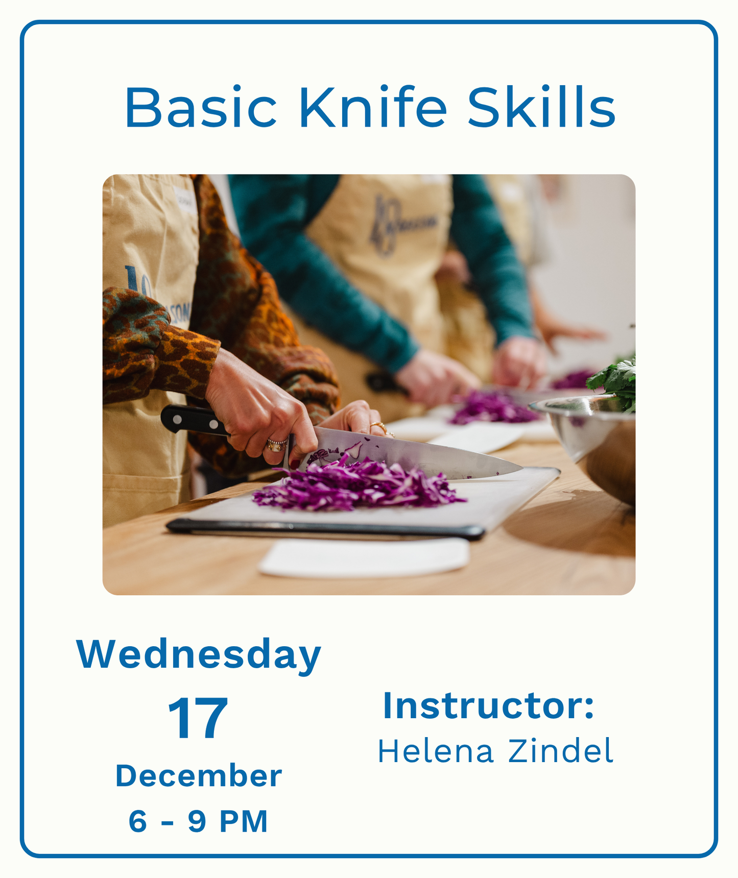 Basic Knife Skills
