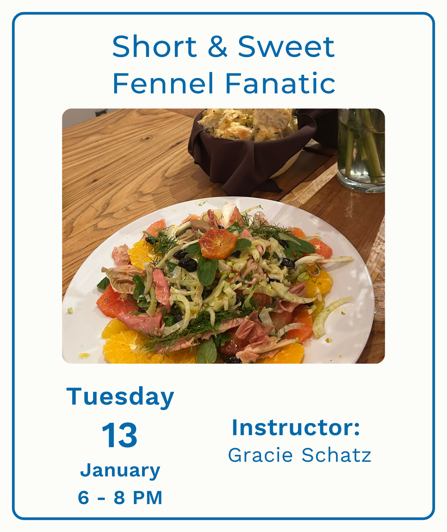 Short and Sweet: Fennel Fanatic