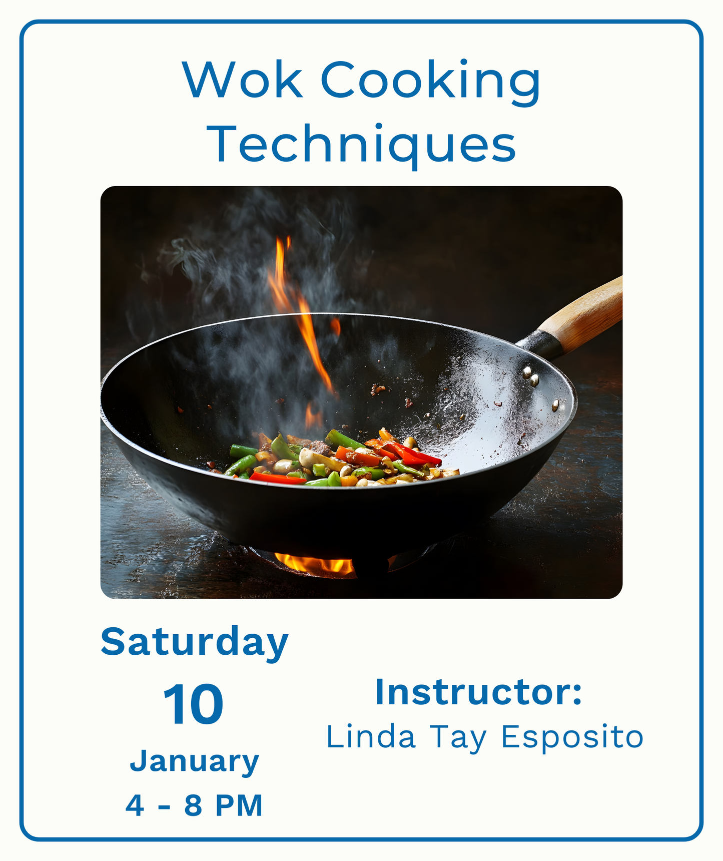 Wok Cooking Techniques