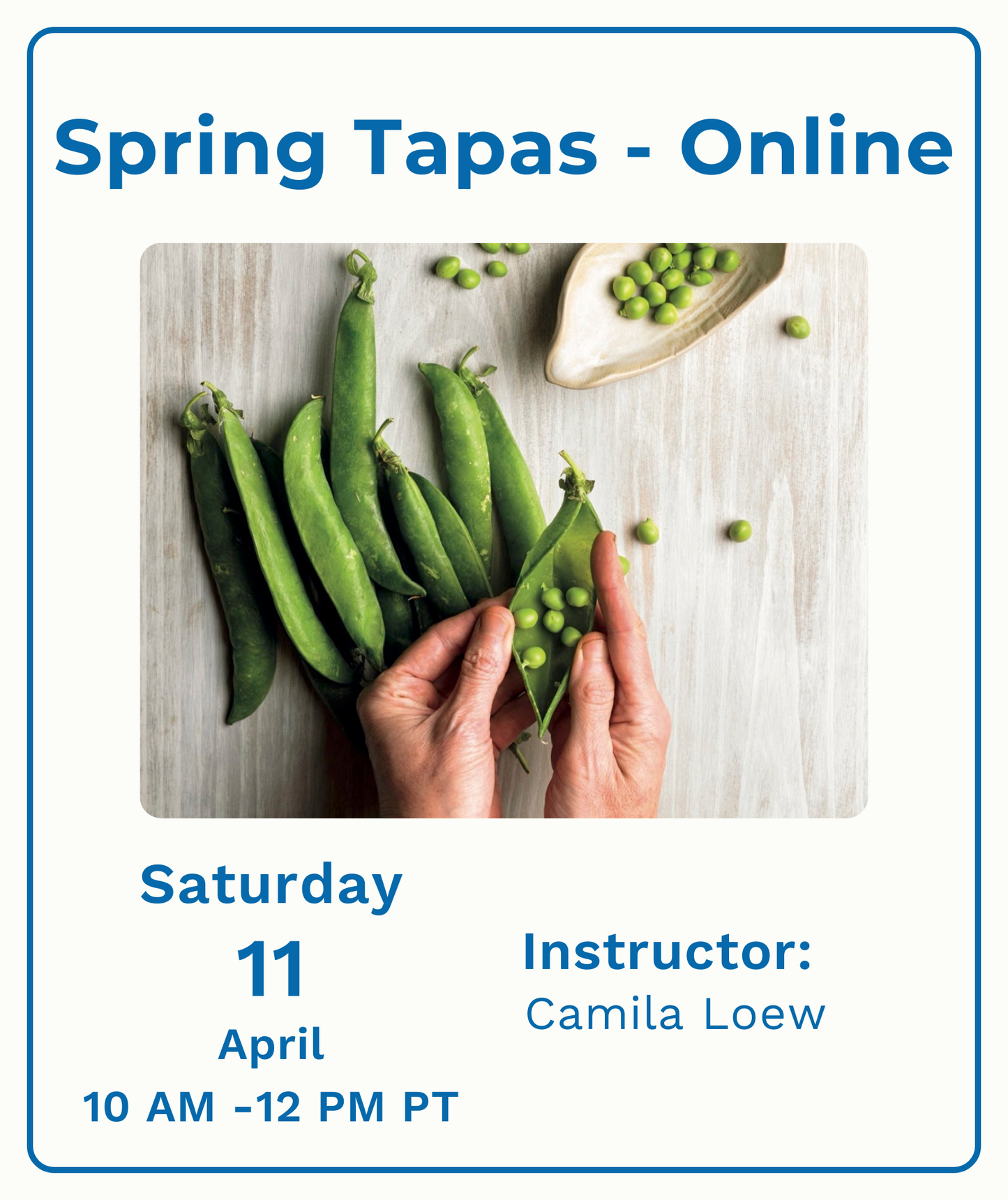 Spring Tapas - Online