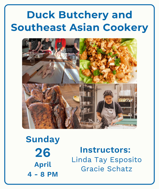 Duck Butchery and Southeast Asian Cookery