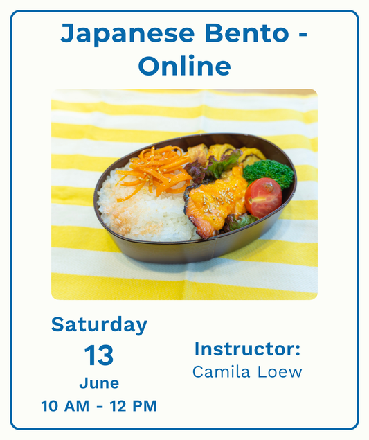 Japanese Bento Making - Online