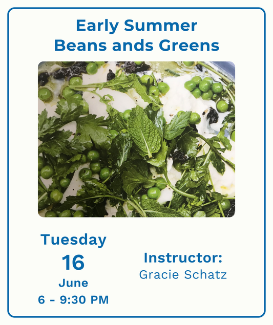 Early Summer Beans and Greens