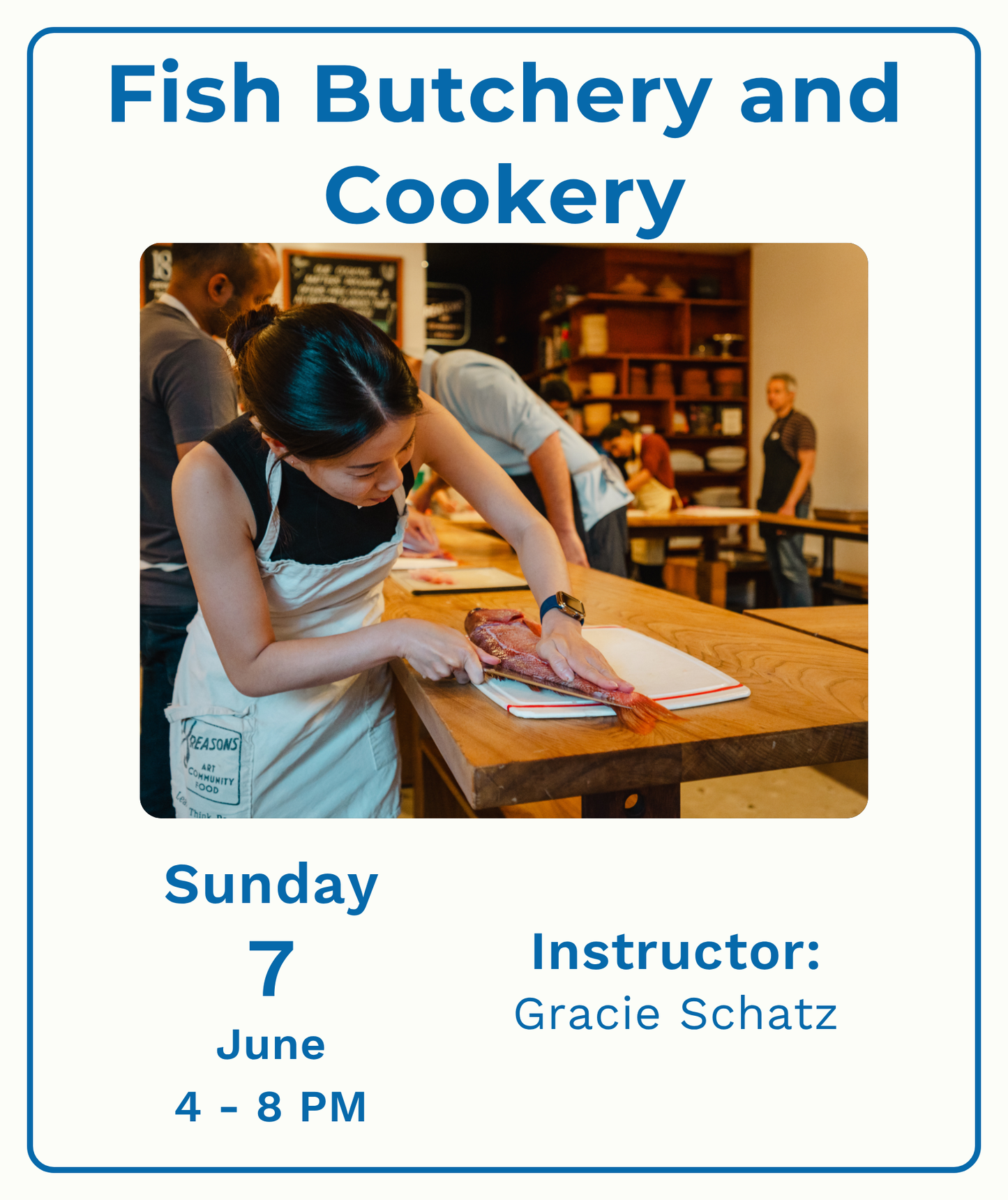 Fish Butchery and Cookery