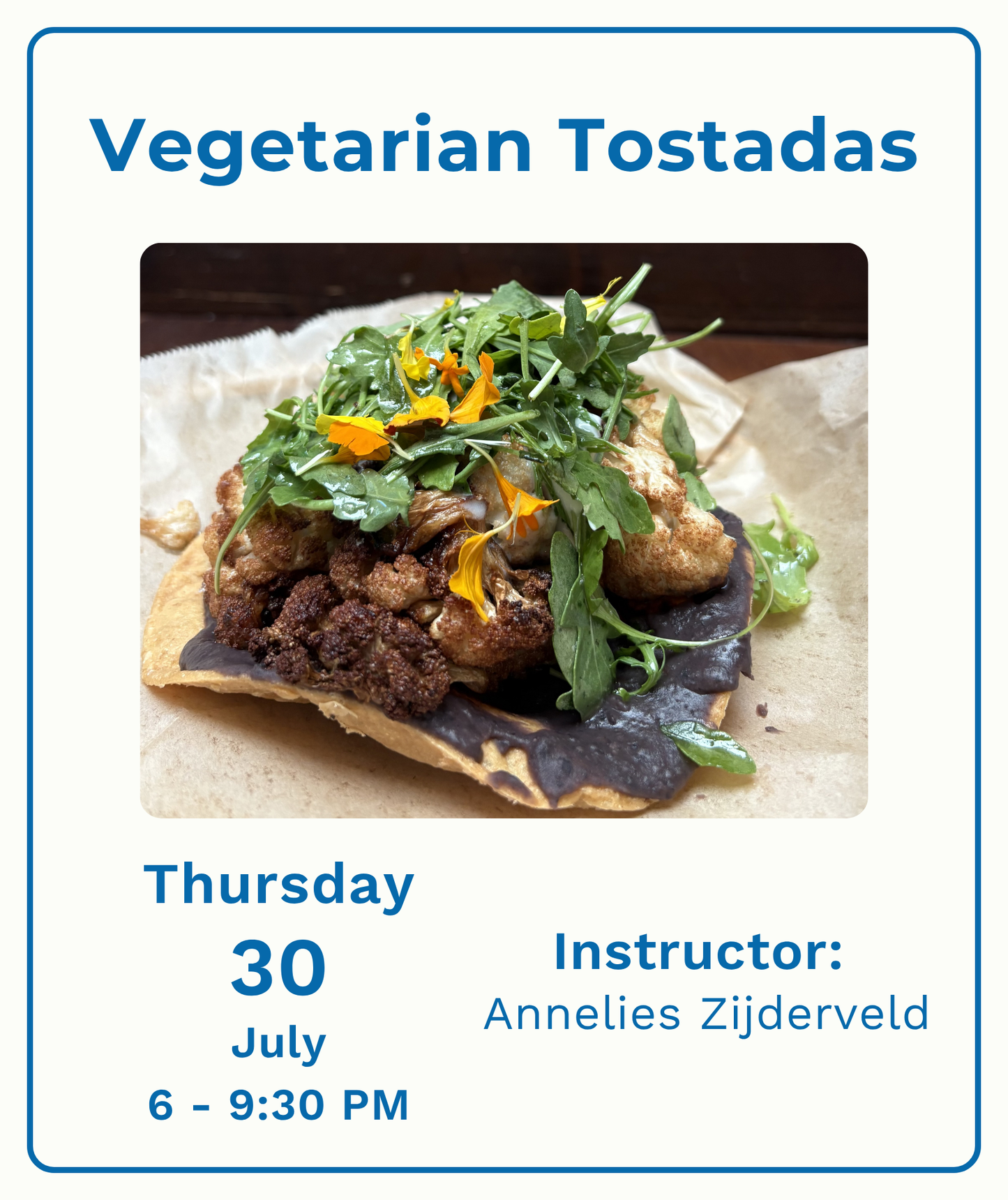 Vegetarian Tostadas