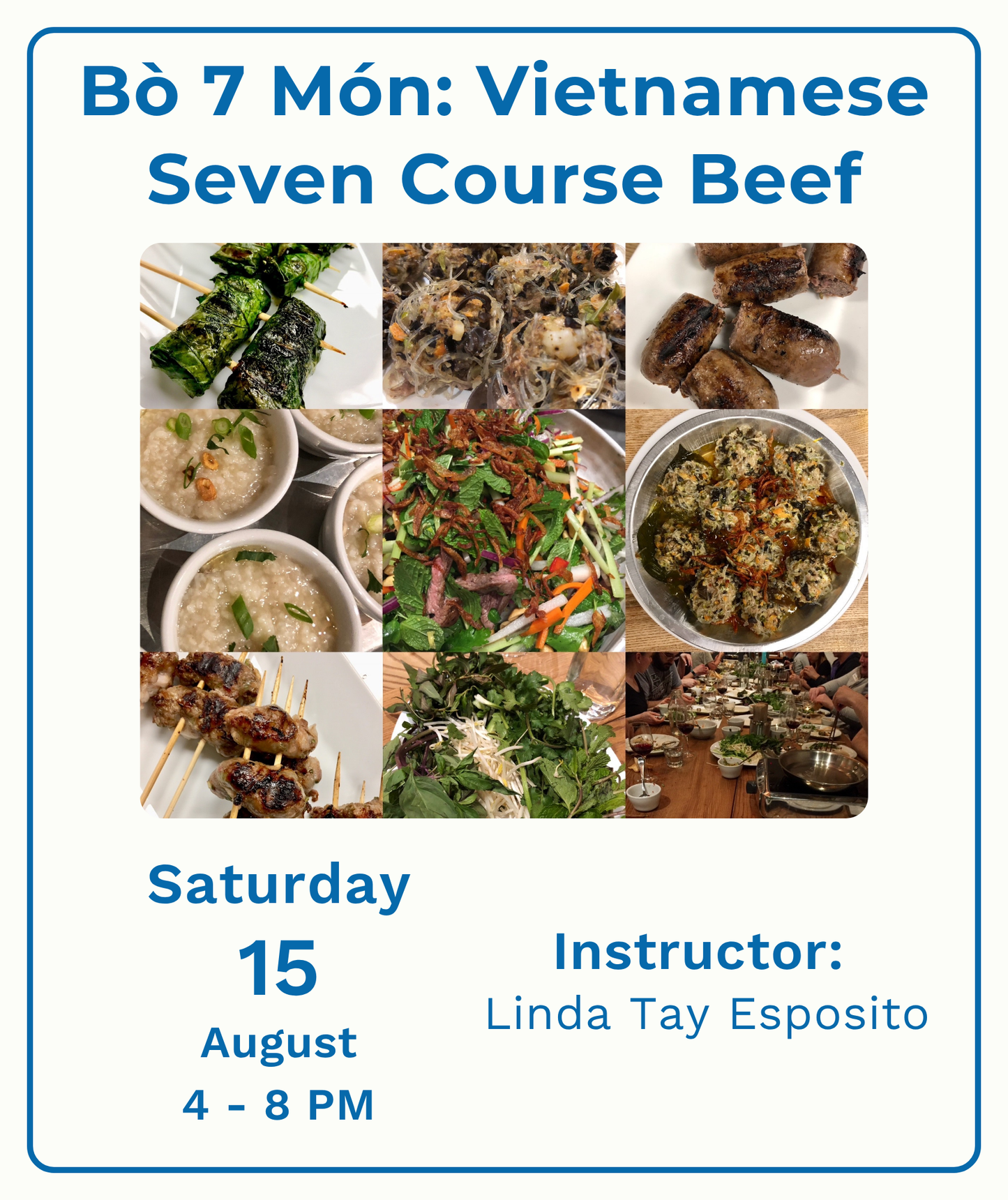 Bò 7 Món: Vietnamese Seven Courses of Beef