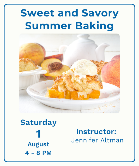 Sweet and Savory Summer Baking