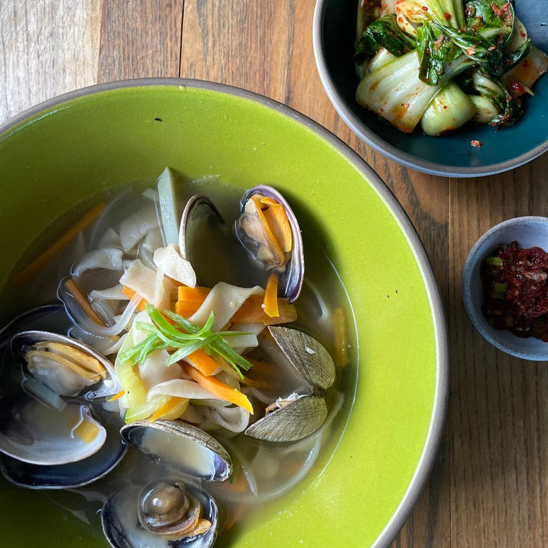 Korea's Comfort Soup: Kalguksu
