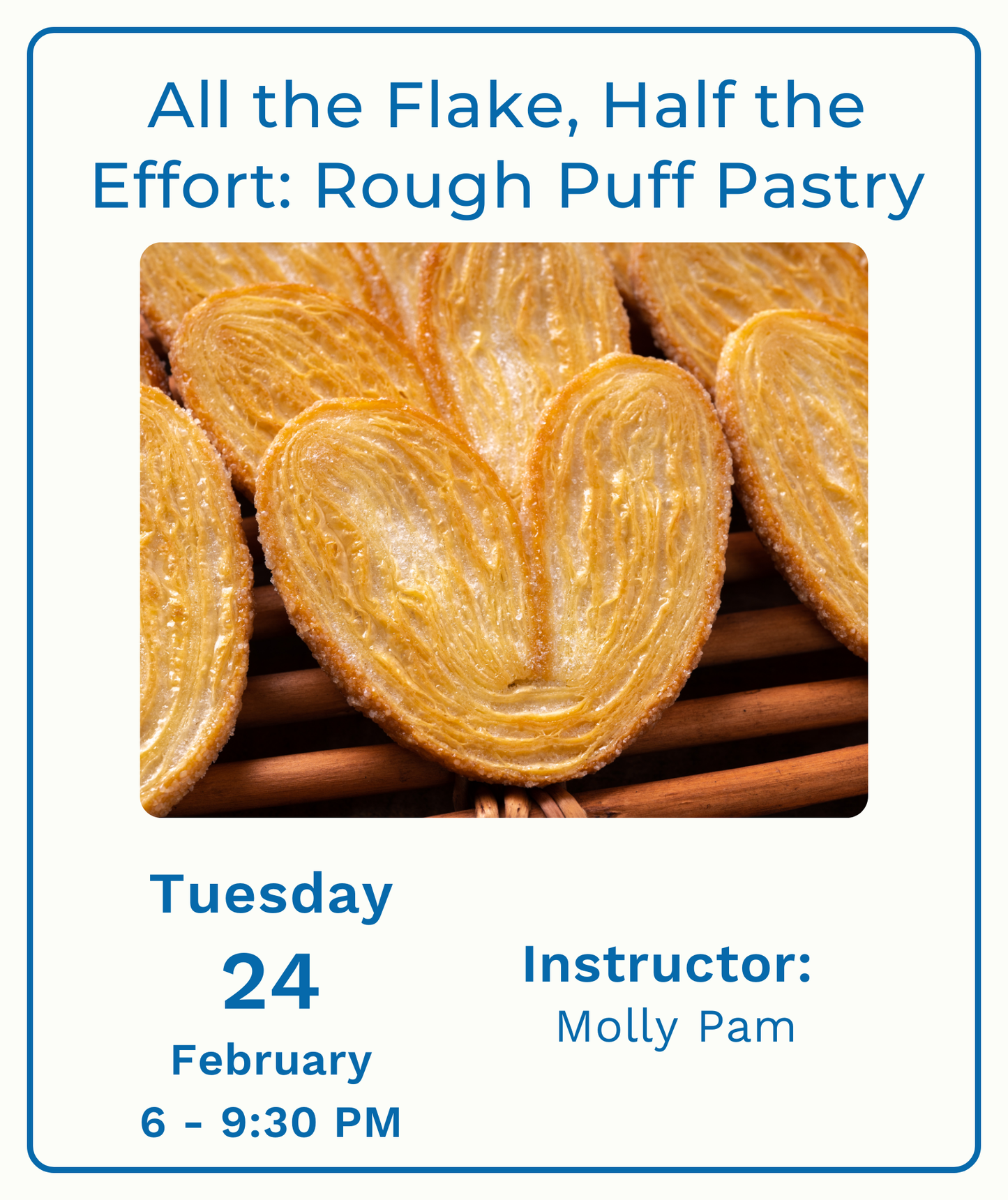 All the Flake, Half the Effort: Rough Puff Pastry