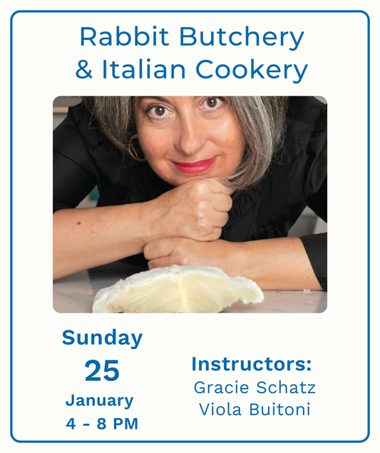 Rabbit Butchery and Italian Cookery