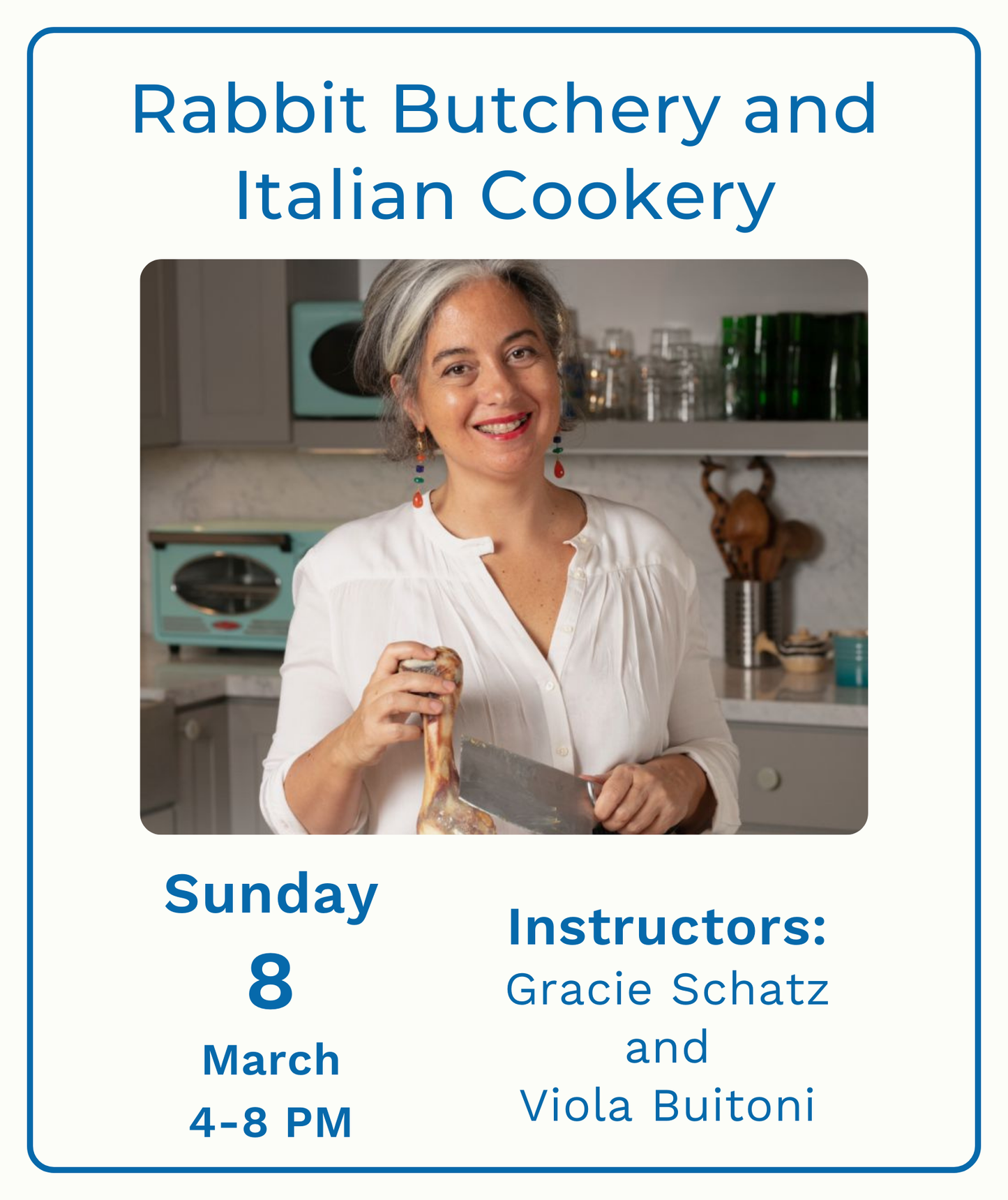 Rabbit Butchery and Italian Cookery