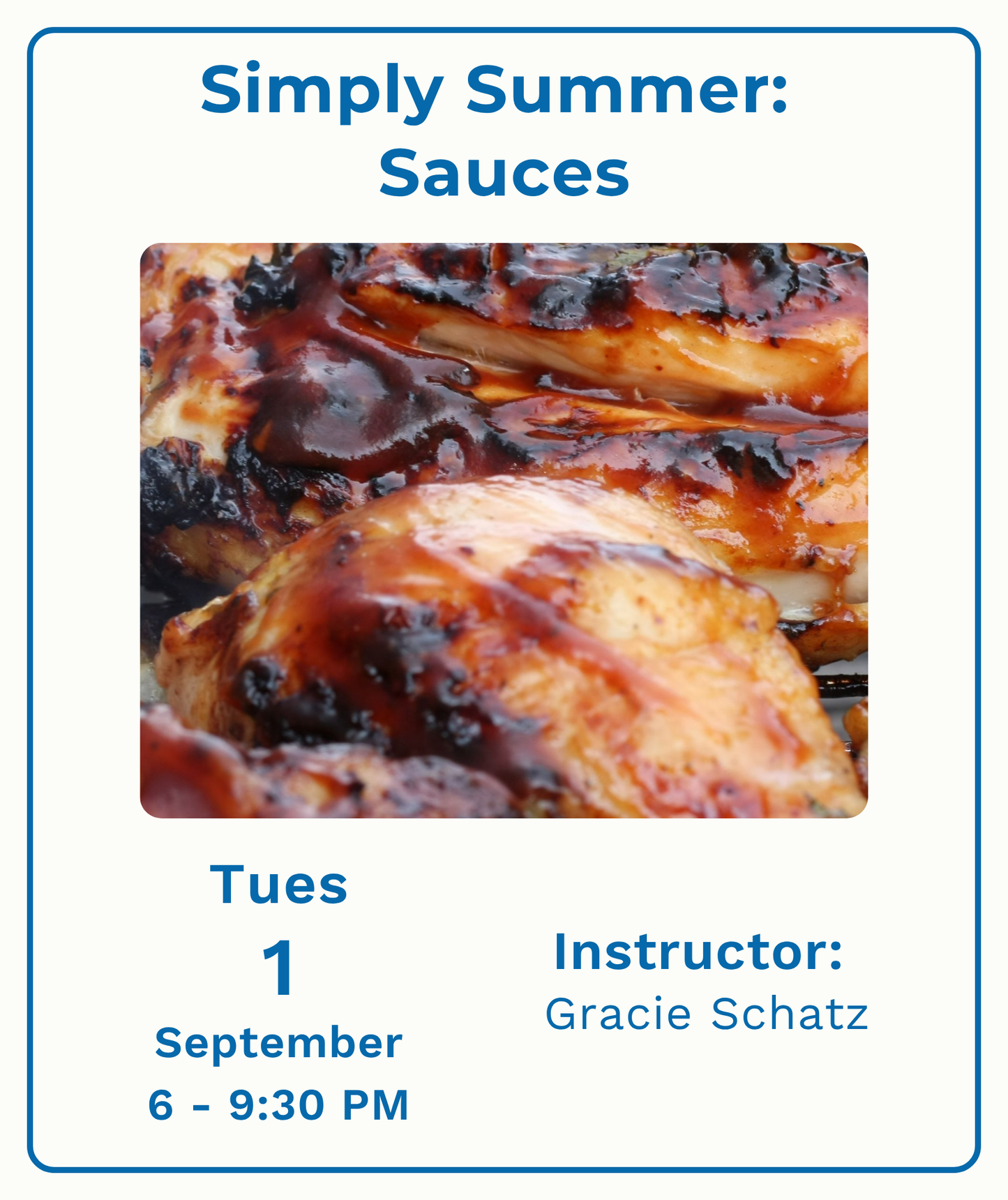 Simply Summer: Sauces