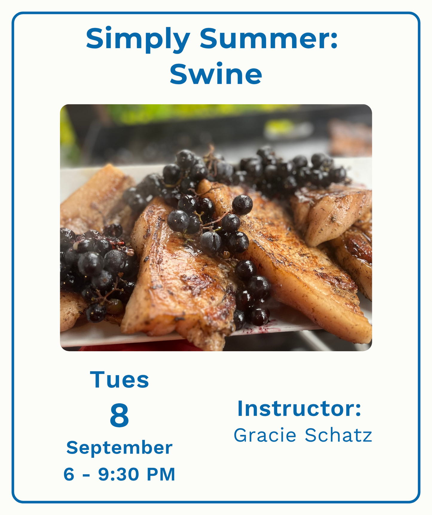 Simply Summer: Swine
