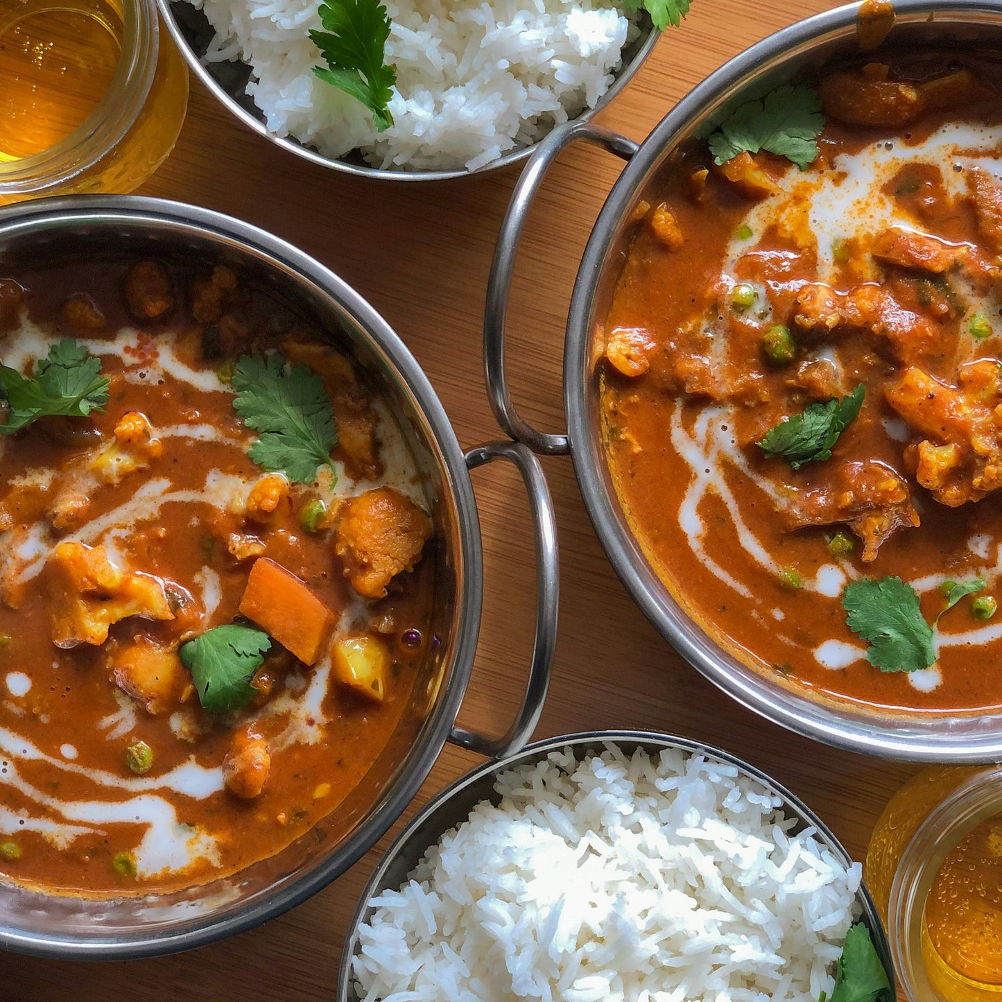 North Indian Vegetarian Curries [Evey Test]
