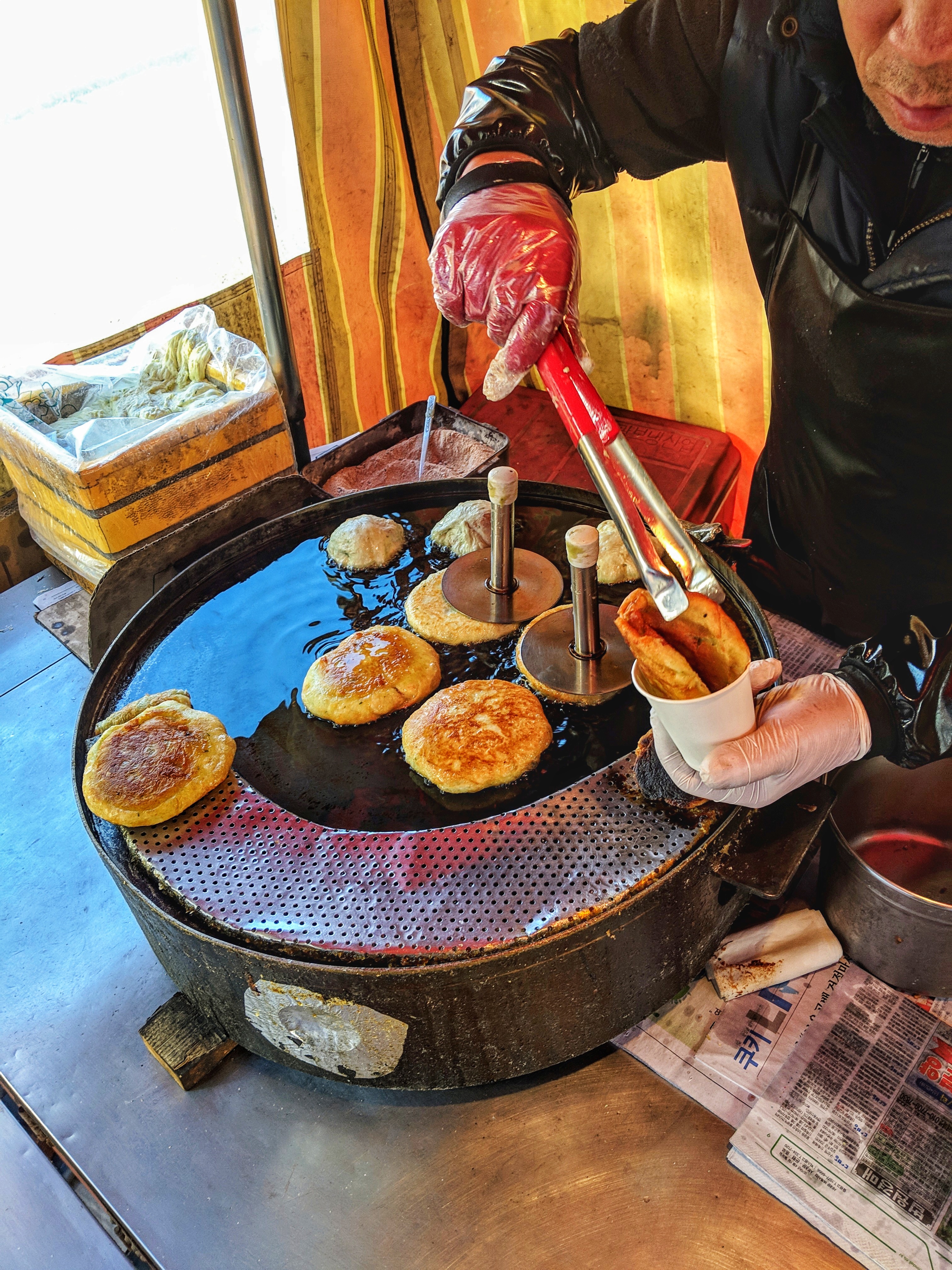 Vegetarian South Korean Street Food - In Person